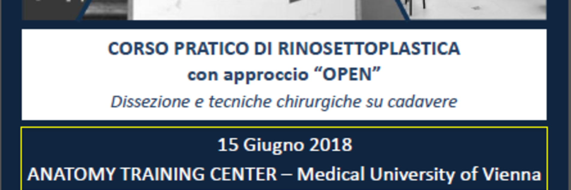 Corso Pratico di RINOSETTOPLASTICA con approccio 